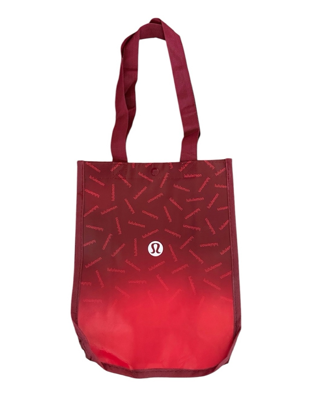 lululemon athletica Red Ombre Logo Tote